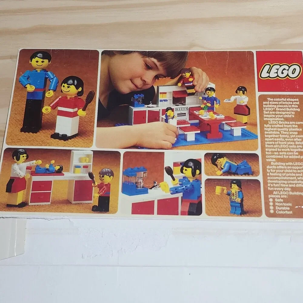 Vintage 1978/1979 LEGO Homemaker Set No 269 KITCHEN No Pieces - EMPTY BOX ONLY